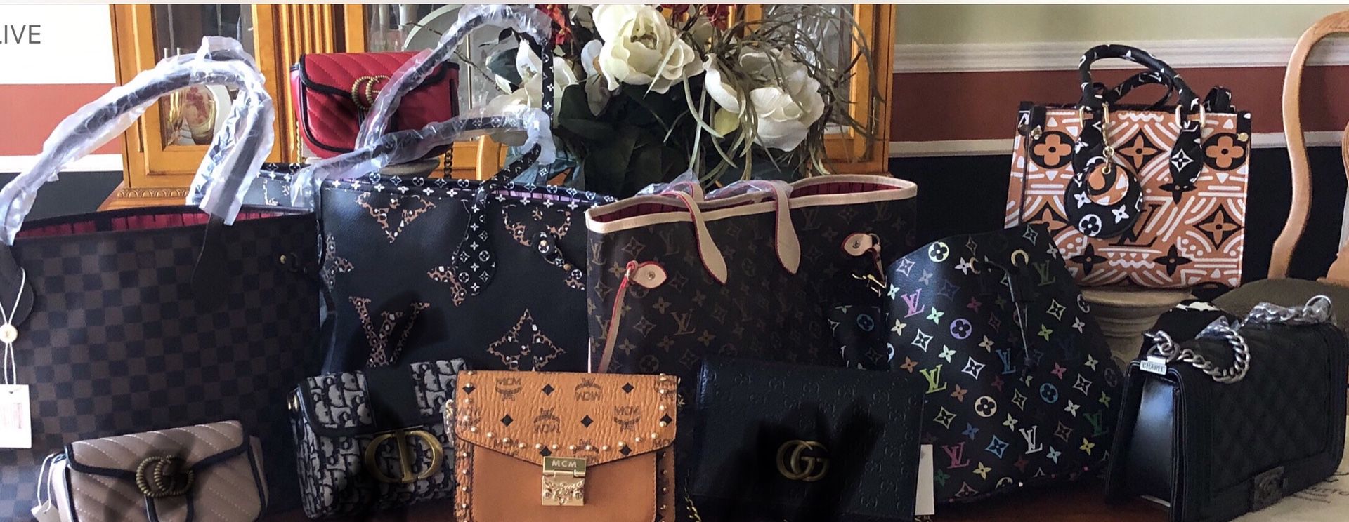Handbags assorted styles