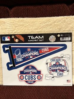 Chicago Cubs Team Magnet Set