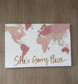 She’s Going Places Canvas Art