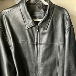 Black XXL Leather Jacket