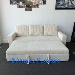 Corduroy Sofa Bed 