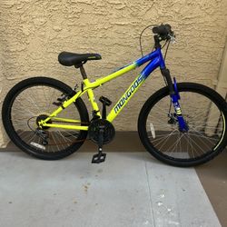 Mongoose Kids Bike – Neon Color – Great Size (7–15 yrs