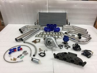 01-05 VW Volkwagon Audi A4 Golf Gti 1.8T T3T4 .63 Turbo Kit Intercooler BOV FMIC(Turbo Kit # 1 MFC VW BMF011