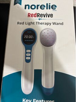 Red light therapy wand
