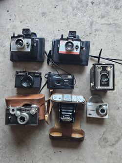 Vintage camera lot