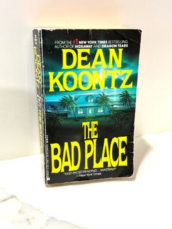 The Bad Place Dean Koontz 1990 Berkley Horror Thriller Mass Market Paperback
