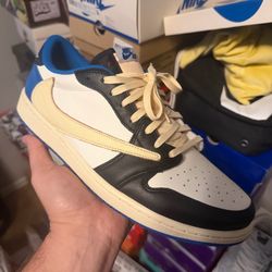 Nike Air Jordan X Travis Scott x Fragment worn once sz 12