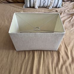 Rectangular lamp shade