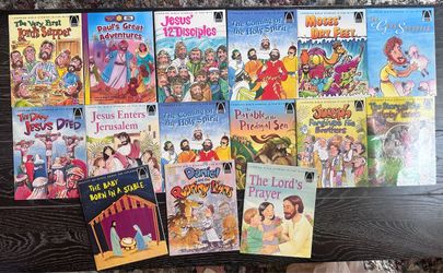 15 Children’s Bible Story Books – Arch Books – Vintage Christian Books