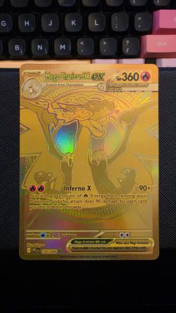 Pokemon Phantasmal Flames Gold Charizard