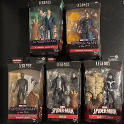 5 Legends Spider-Man Marvel Legend Figures