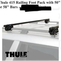 2xThule Roof Rack Bike /2xCross Bar
