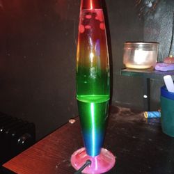 Rainbow Lava Lamp 