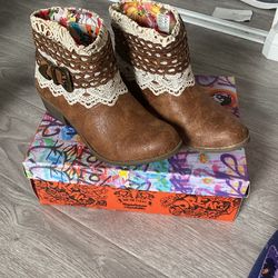 Tigerbear Republik Cactus Western Bootie