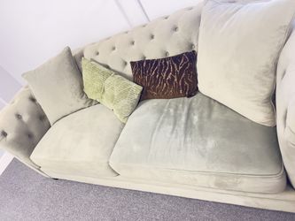 Single Sofa 7ft Light Green