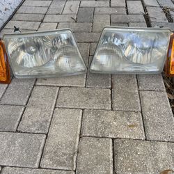 FORD RANGER HEADLIGHTS AND SIDE MARKERS