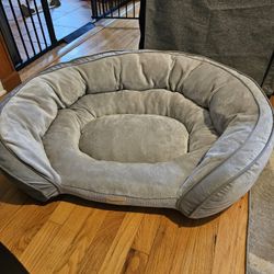 Large Plush Dog Bed