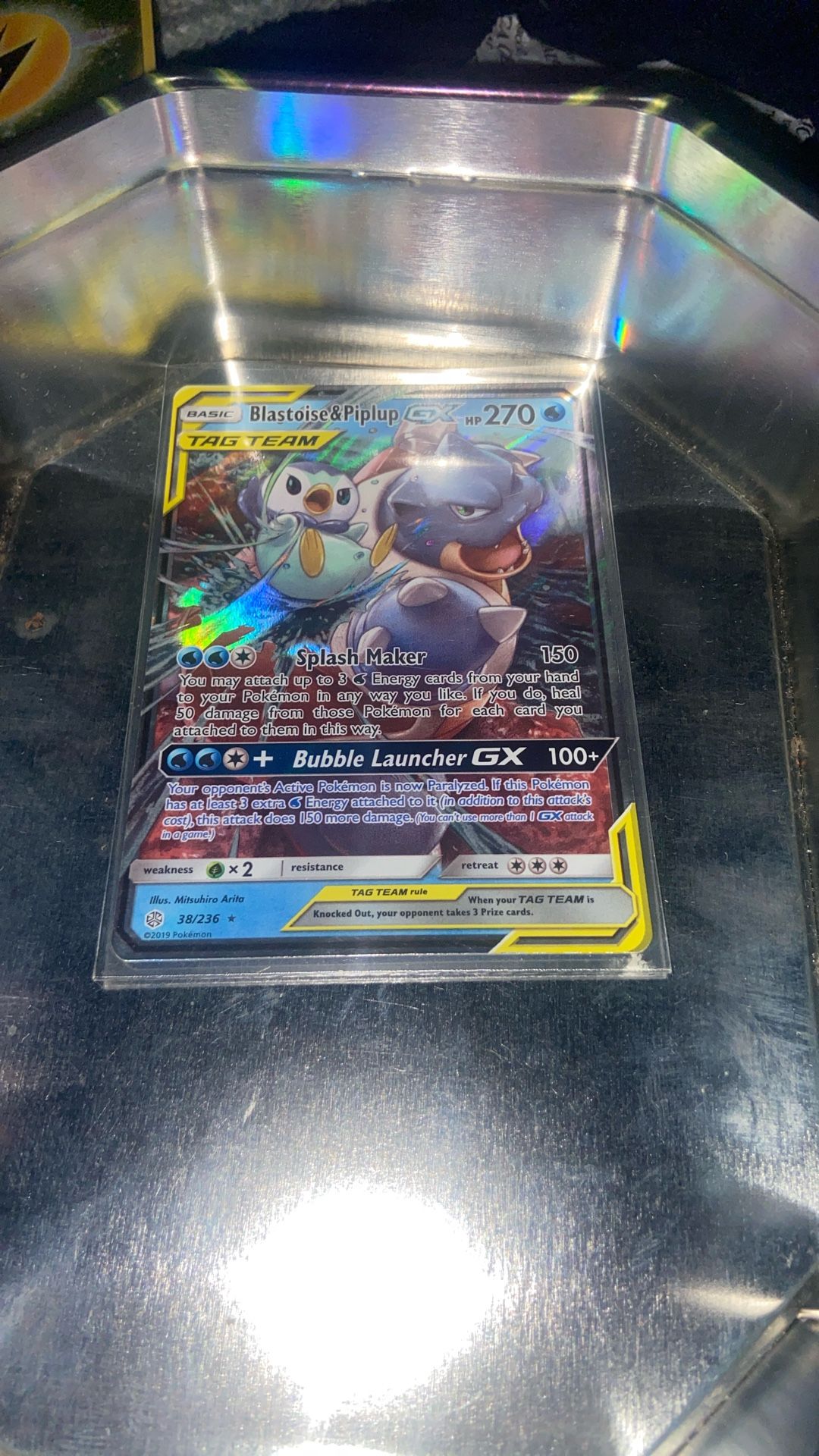 blastoise & piplup GX