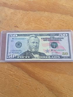 Collectible Coins &Currency Star Note