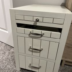 Bedroom side table asking $50