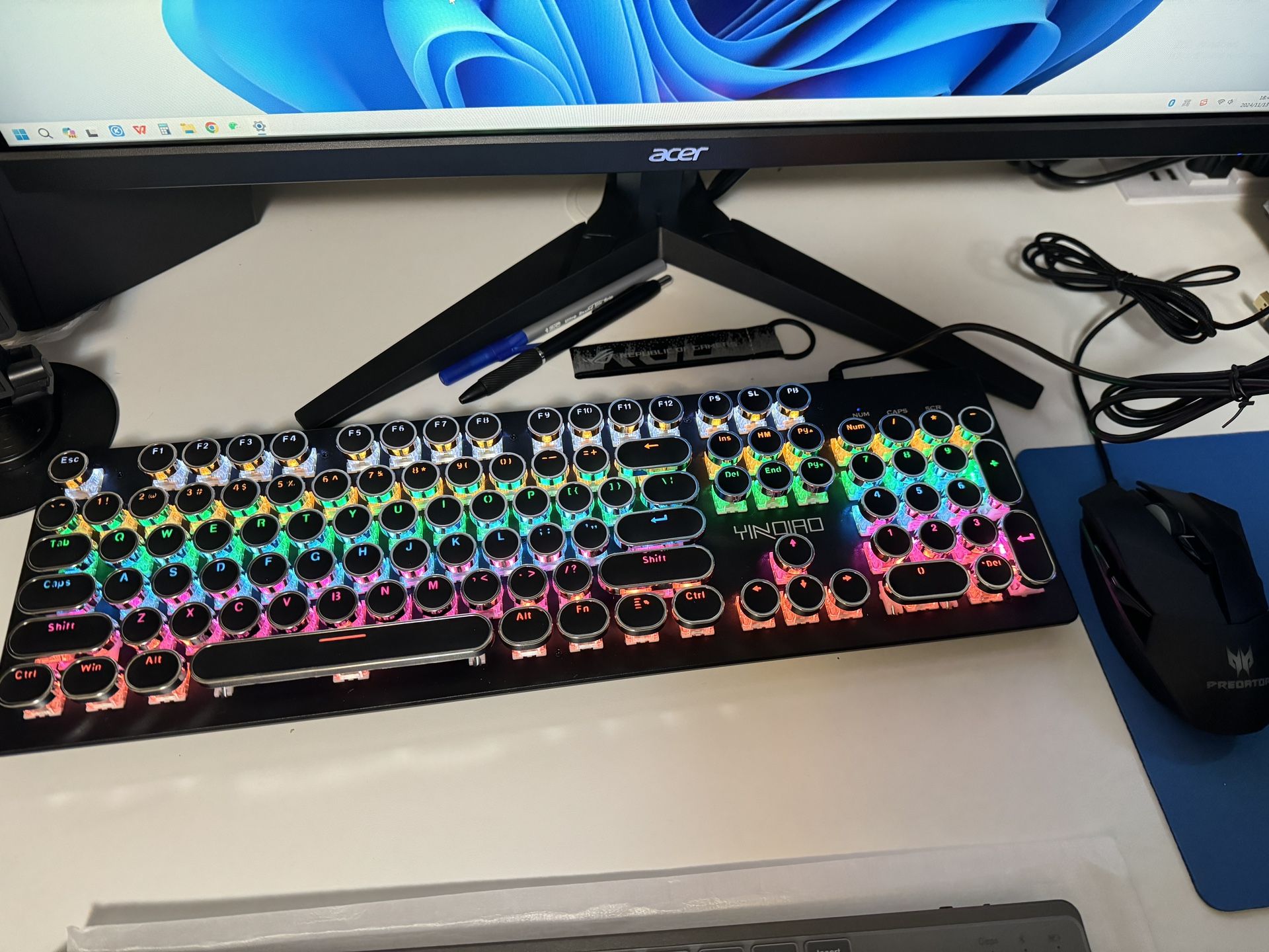 Gaming Keyboard And Mouse 