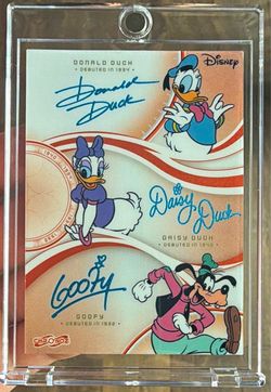 ChronoZ 2026 Disney Legacy Triple Script Art-Orange CDL-TSO-02 02/30