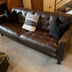 Leather Couch