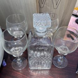 Brandy Set With Cups 