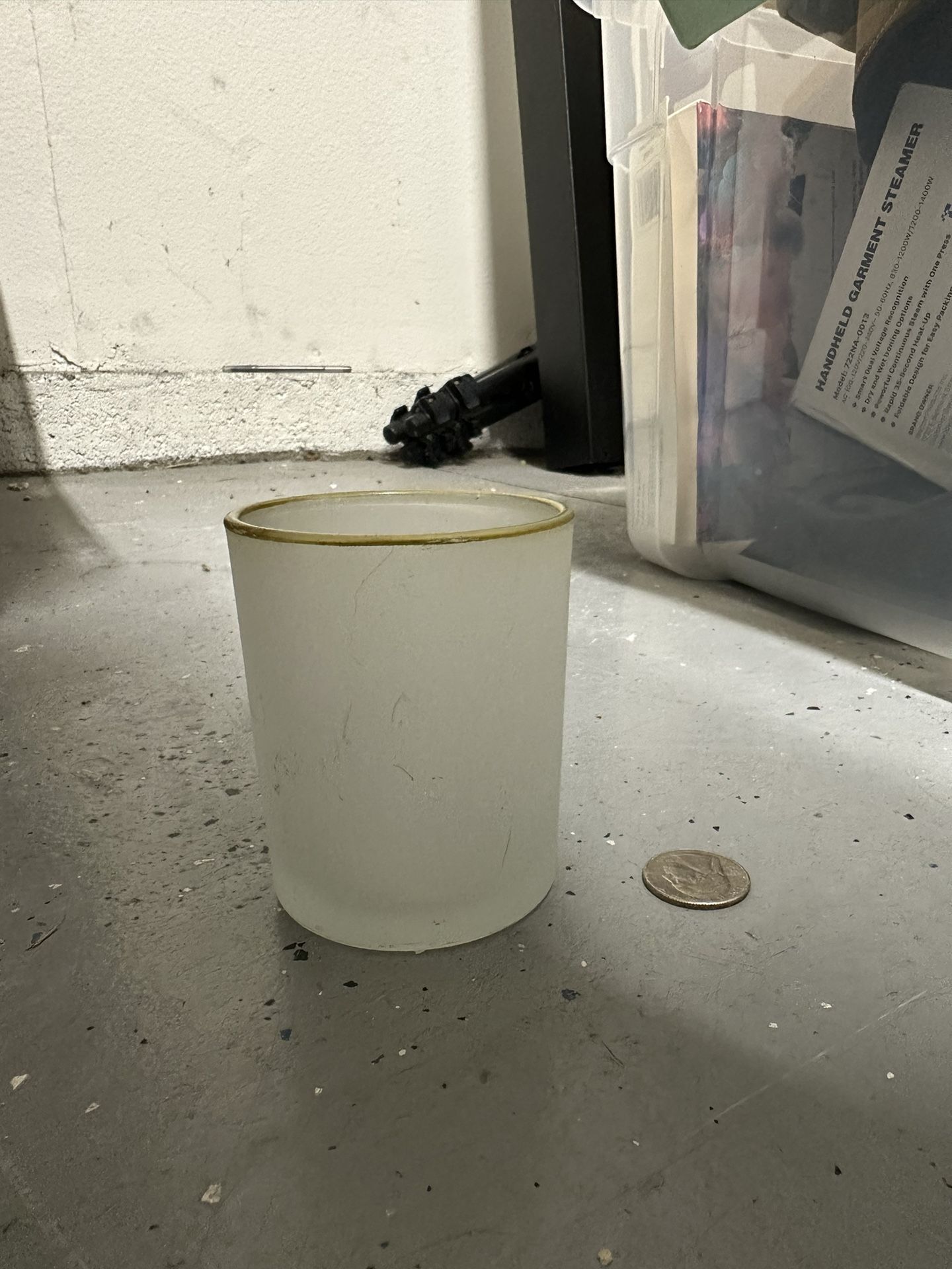 Frosted Candle Holder (x8)
