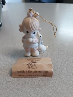 Precious Moments Waddle I do Without you ornament