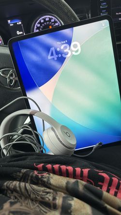 Apple iPad Pro with Beats Studio Pro Headphones