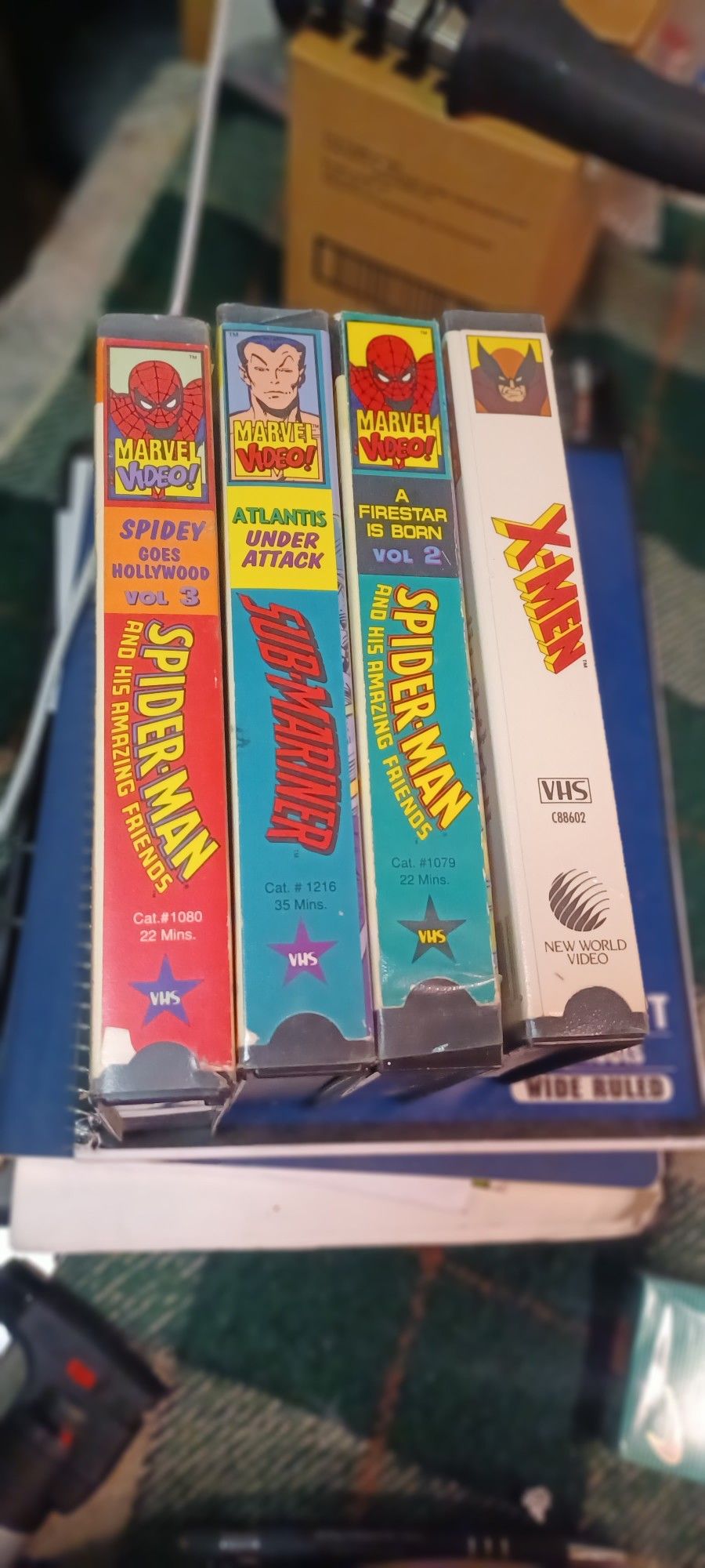 Superhero Collectible VHS Tapes