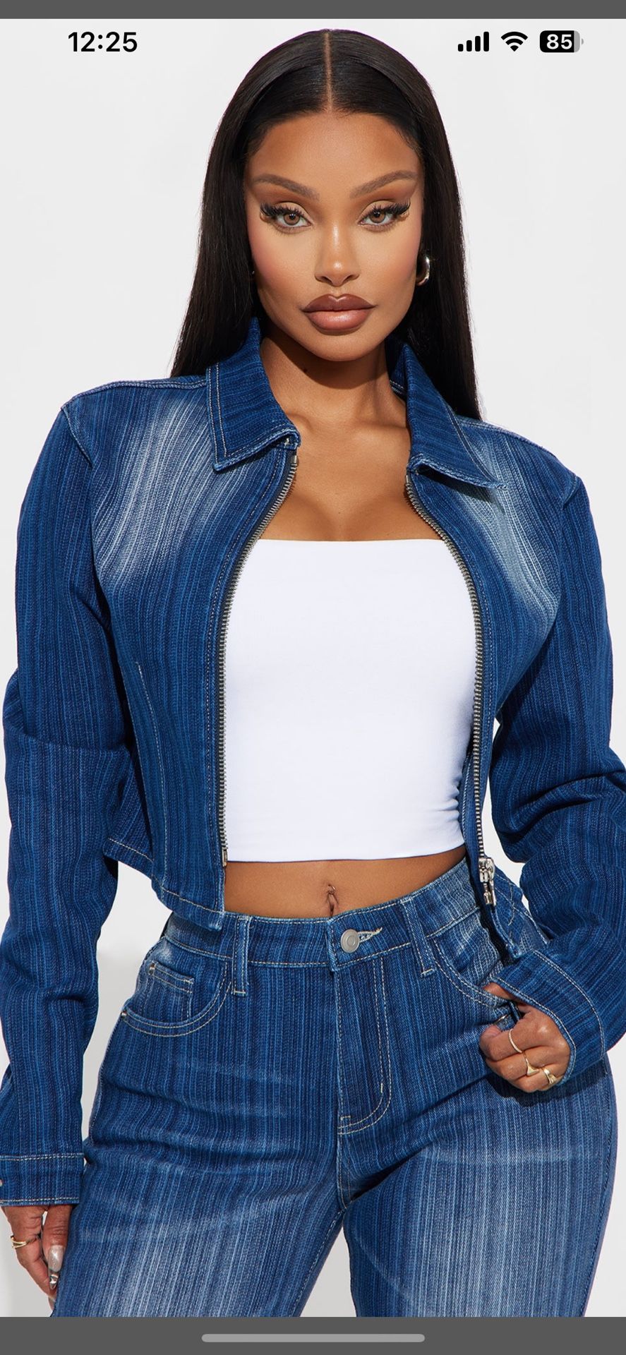 Denim Jacket ! Size Small Available