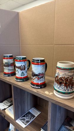 Budweiser Collectors Mugs