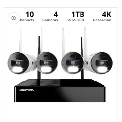 Night Owl 4k HD Wi-Fi Security System