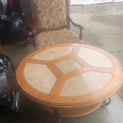 Chair And Table 