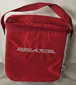 Radio Flyer Medium Size Portable Cooler Bag Lunch Bag