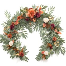 Ling's Moment Artificial Floral Swag - Terracotta