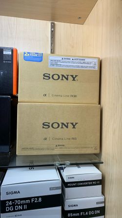 Sony Cinema Camera FX3 Brand New 