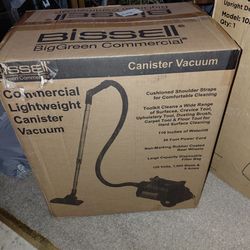 Bissell big green commercial canister vacuum