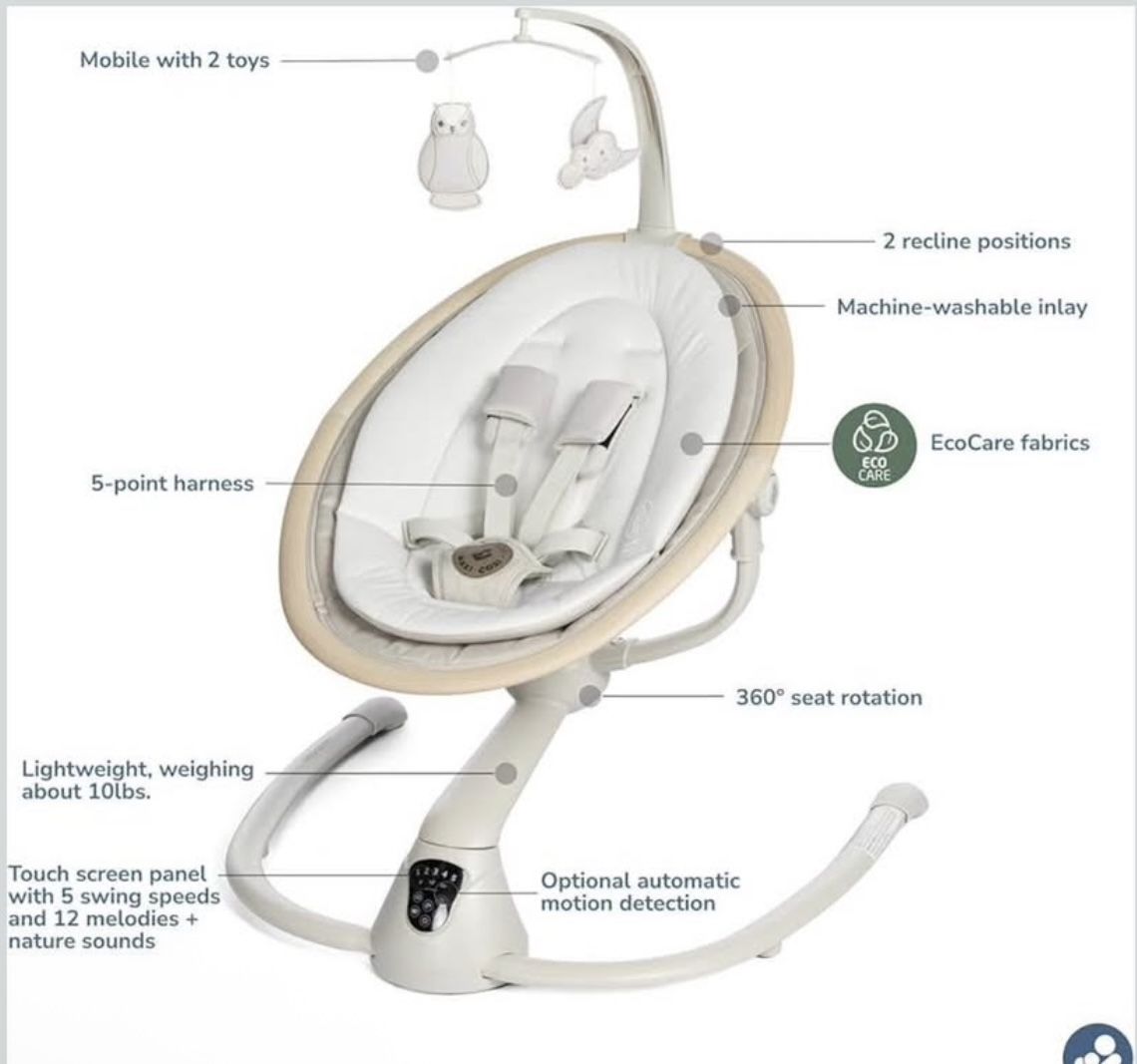 Maxi-Cosi Cassia Baby Swings for Infants