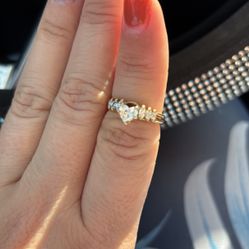 Heart Diamond Ring