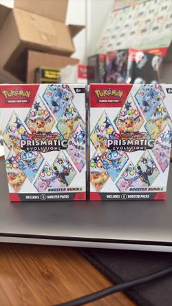 Pokemon Prismatic Evolutions Booster Bundle