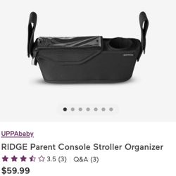 UPPAbaby stroller organizer and cup holder 