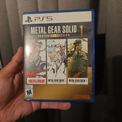 Playstation 5 Metal Gear Solid Master Collection Game