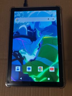 Android Tablet with Clear Case