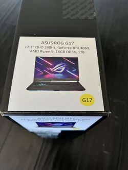 ASUS 17.3 ROG Strix Gaming Laptop - NVIDIA GeForce RTX 4060