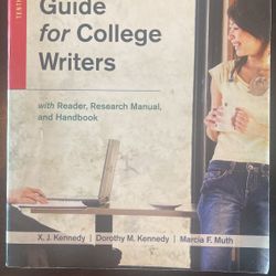 The Bedford Guide For College Writers
