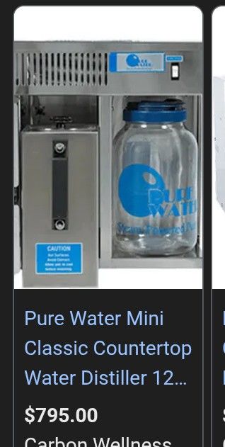 Pure Water Mini Classic Water Distillery
