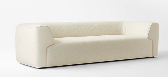 CB2 Rodez White couch